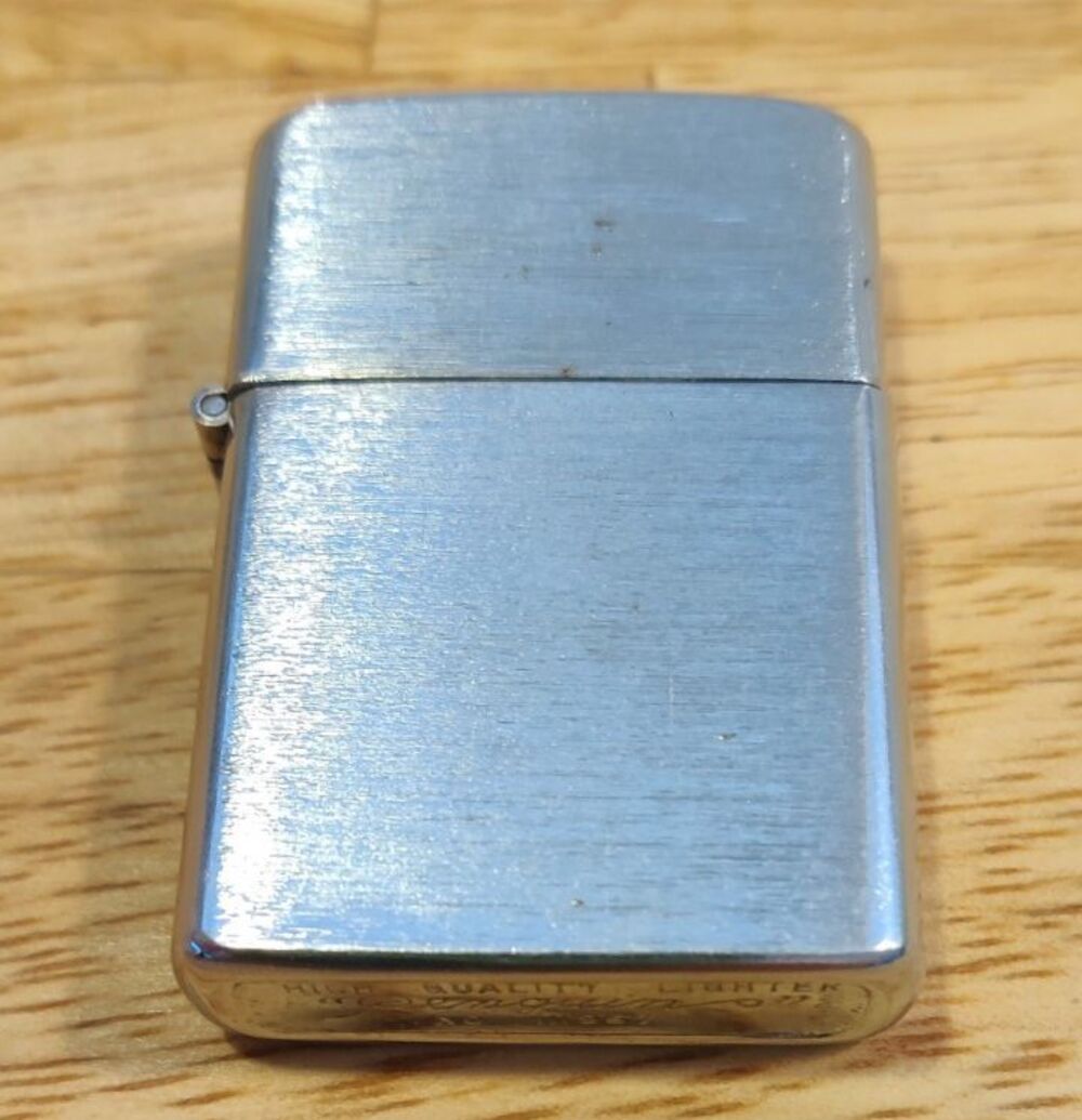 VTG 1950s Penguin High Quality Lighter No. 111957 Japan Chrome Silver Nickel